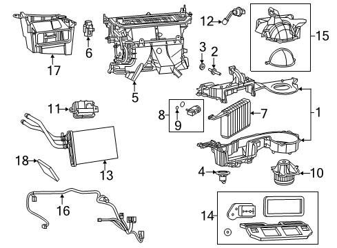 2014 Chrysler 300 FRESH AIR INLET Diagram for 68594710AA