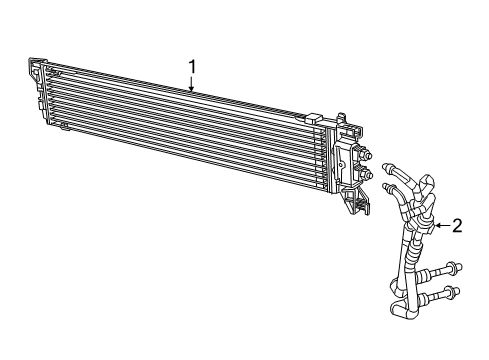 2021 Jeep Renegade Trans Oil Cooler Diagram 2