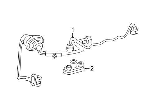 2022 Jeep Grand Cherokee WK License Lamps Diagram