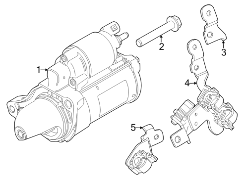 2024 Dodge Hornet Starter Diagram 1