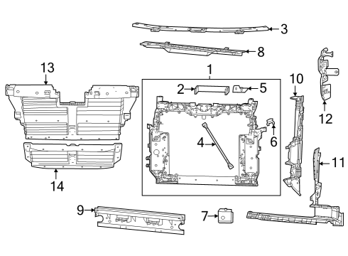 2024 Jeep Grand Cherokee Screw-Hex Head Diagram for 6513468AA