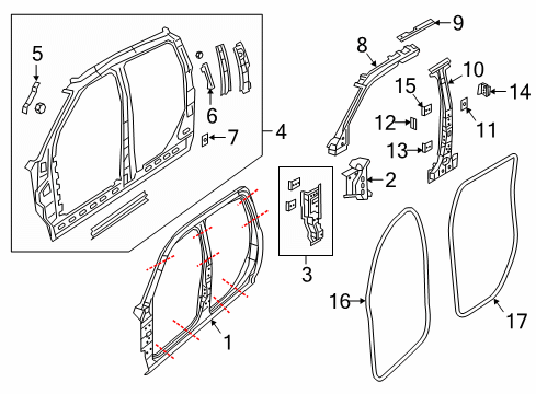 2021 Ram 2500 Uniside Diagram 1