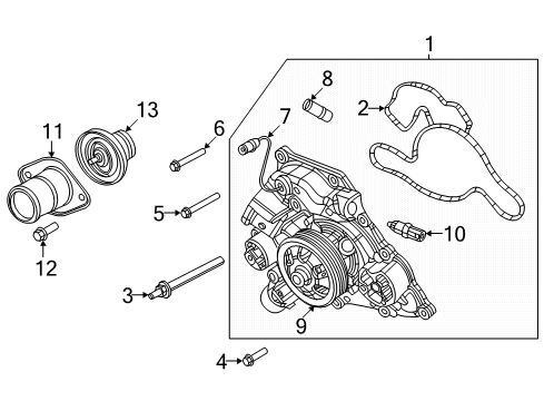 2022 Dodge Durango Water Pump Diagram 2