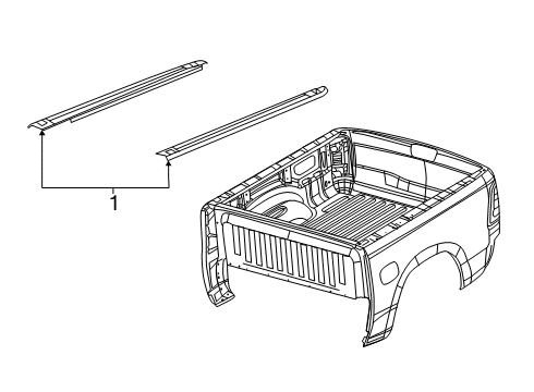 2021 Ram 2500 Box Rails Diagram 2