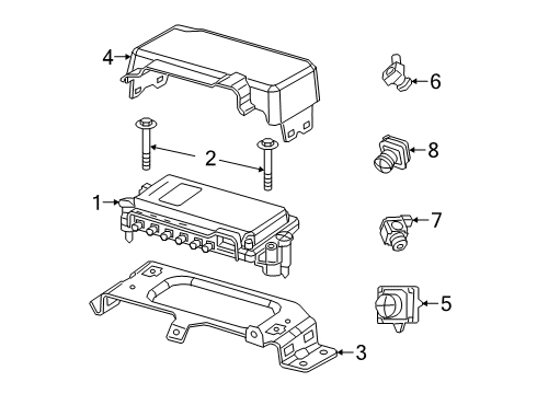 2021 Ram 2500 Electrical Components Diagram 1