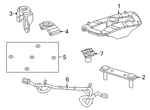 2022 Ram 2500 Trailer Hitch Components Diagram 2