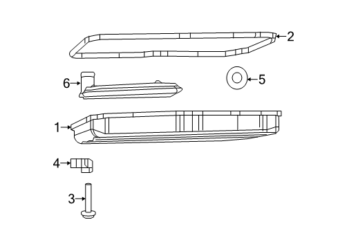 2020 Dodge Charger TRANSMISSION OIL Diagram for 68259490AD