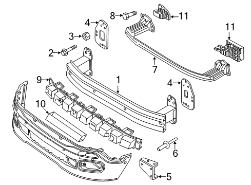 ABSORBER-Front Energy Diagram for 68247402AA