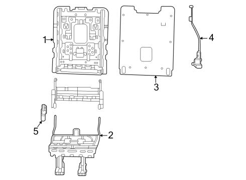 2021 Jeep Grand Cherokee L Third Row Seats Diagram 3