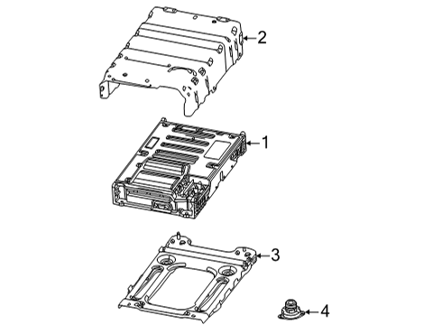 2022 Jeep Wagoneer SENSOR-BATTERY Diagram for 68289209AD