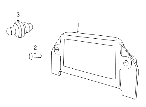 2023 Dodge Challenger License Lamps Diagram