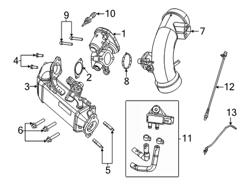 2022 Ram 1500 VAPOR Diagram for 52029888AD