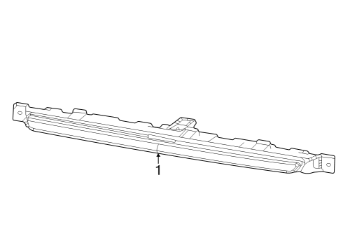 2023 Jeep Grand Cherokee Lamp-Center High Mounted Stop Diagram for 68378323AB