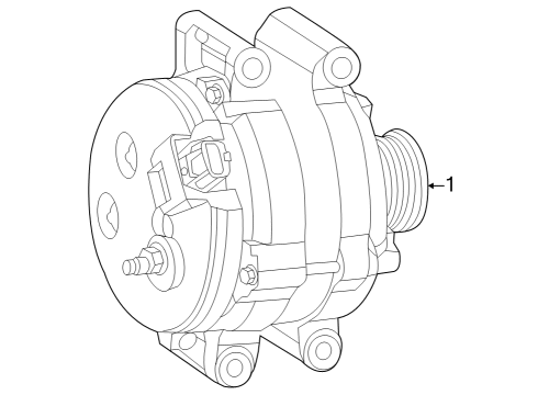 2022 Jeep Grand Cherokee Alternator Diagram 3