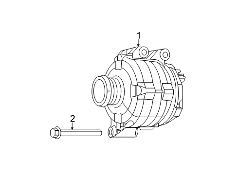 2023 Dodge Charger Alternator Diagram 1