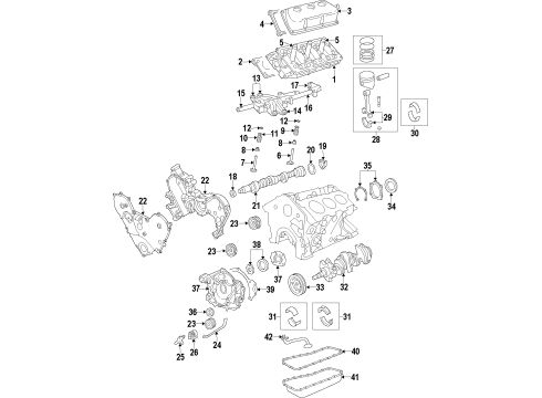 2010 Chrysler Sebring ENGINE OIL Diagram for 4892339BE