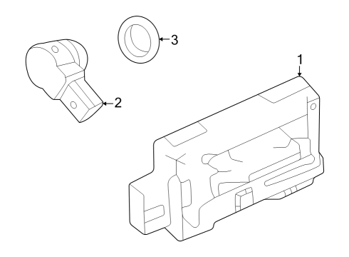 2022 Jeep Grand Cherokee Parking Aid Diagram 5