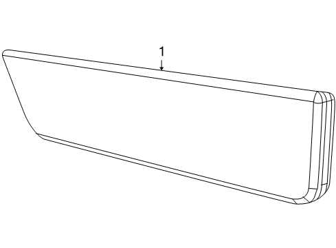 2023 Dodge Challenger Side Marker Lamps Diagram 1