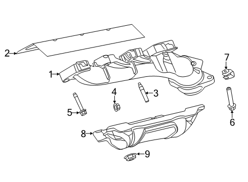 2021 Ram 2500 Exhaust Manifold Diagram 1