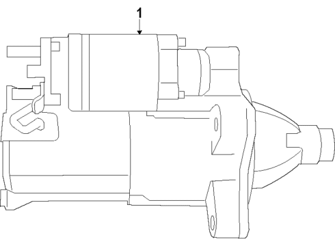 2023 Jeep Wrangler Starter Diagram 5