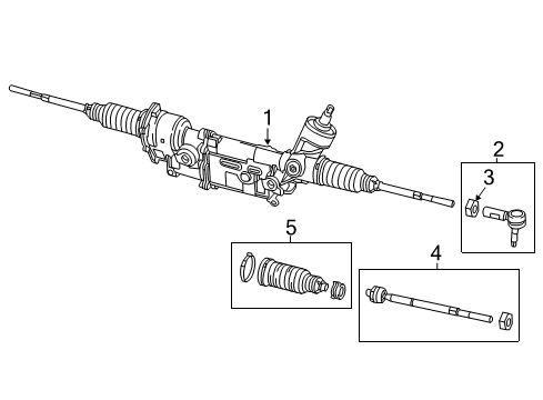 2023 Dodge Charger Steering Gear & Linkage Diagram