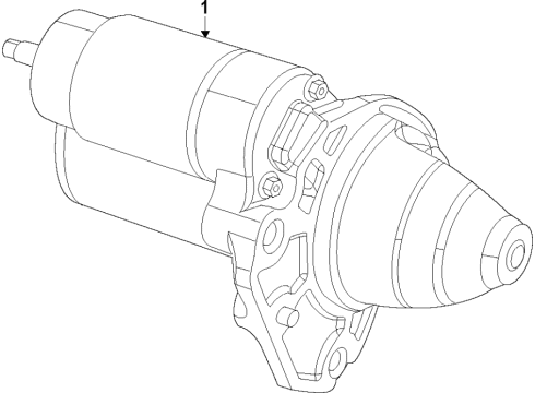 2023 Ram 2500 Starter Diagram 3