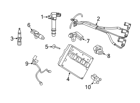 2022 Jeep Grand Cherokee WK Ignition System Diagram