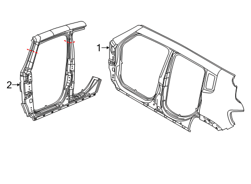 2023 Jeep Renegade Uniside Diagram