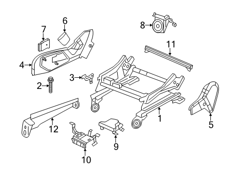 2022 Jeep Grand Cherokee WK Tracks & Components Diagram 3