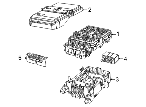 2021 Jeep Grand Cherokee L Fuse & Relay Diagram 3