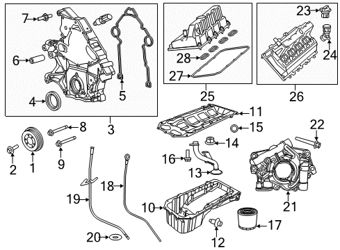 2020 Dodge Challenger Indicator-Engine Oil Level Diagram for 53010823AD