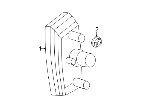 2022 Jeep Wrangler License Lamps Diagram