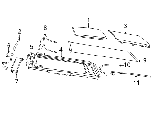 2022 Chrysler 300 Sunroof Diagram