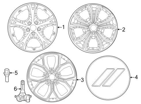 2023 Dodge Hornet Wheels Diagram