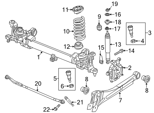 2023 Ram 3500 ABSBR Pkg-Suspension Diagram for 68472699AD