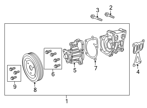 2021 Jeep Renegade Water Pump Diagram 2