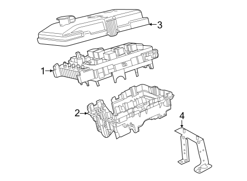 2023 Chrysler Pacifica Fuse Diagram for 68534923AC