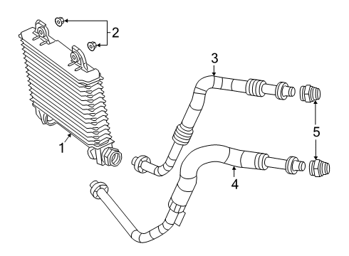 2023 Dodge Challenger Engine Oil Cooler Diagram