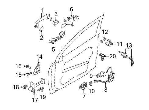 Assembly-Dr-Assembly-Dr Diagram for 935603L000