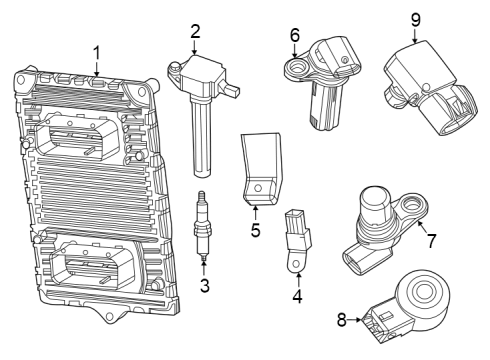 2023 Dodge Hornet Ignition System Diagram