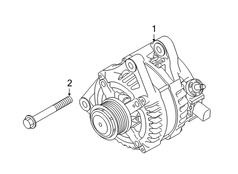 2022 Jeep Renegade Alternator Diagram 2