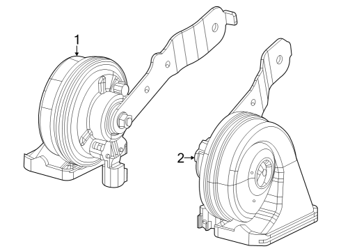 2023 Jeep Grand Cherokee Module Diagram for 68510262AA