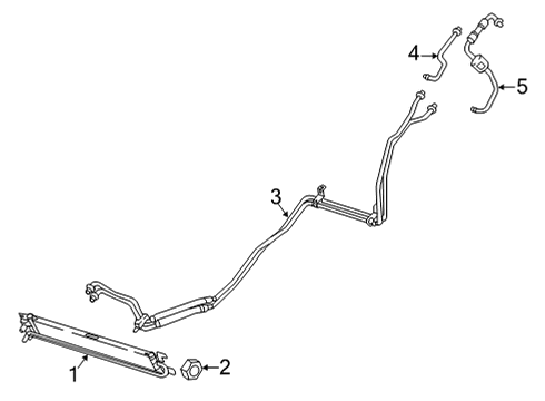 2022 Jeep Wrangler Oil Cooler Diagram 3