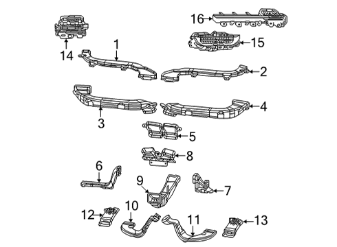 2023 Jeep Compass Ducts Diagram