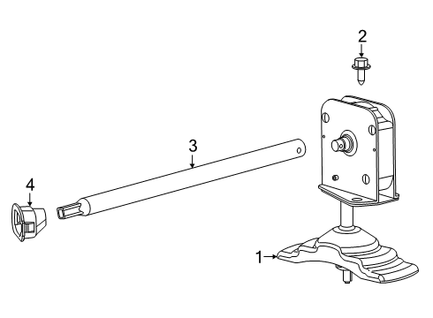 2021 Ram 3500 Spare Tire Carrier Diagram 2