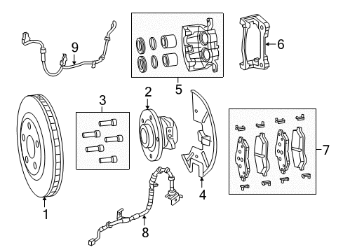 2022 Chrysler Pacifica Anti-Lock Brakes Diagram 2