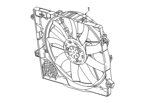 2022 Jeep Gladiator Cooling System, Radiator, Water Pump, Cooling Fan Diagram 2