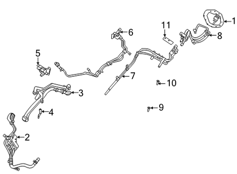 2022 Ram 1500 Hoses & Lines Diagram 1