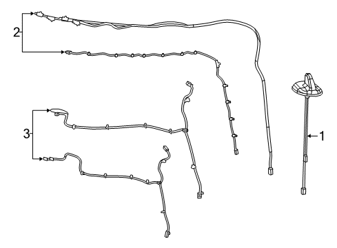 2022 Ram 1500 Classic Antenna & Radio Diagram 2