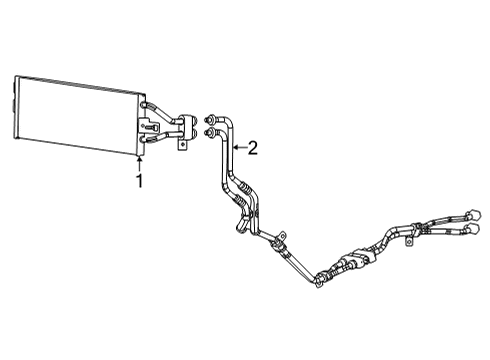 2021 Jeep Grand Cherokee L Oil Cooler Diagram 2